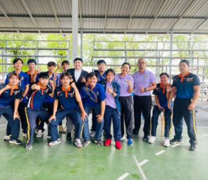 กิจกรรมให้บริการนวดแก่นักกีฬาวอลเลย์บอล ในการแข่งขันกีฬาวอลเลย์บอล “สาวเหล็ก” No L Cup 2025