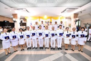 พิธีรับพระราชทานเครื่องราชอิสริยาภรณ์ ชั้นประถมาภรณ์มงกุฎไทย (ป.ม.) ประจำปี 2567