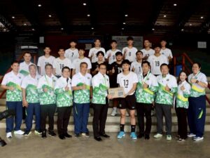 ผู้บริหารมหาวิทยาลัยการกีฬาแห่งชาติ ร่วมรับชมและให้กำลังใจทีมวอลเลย์บอลชาย มกช. (TNSU) ในการแข่งขันกีฬามหาวิทยาลัยแห่งประเทศไทย ครั้งที่ 51 รอบคัดเลือกเขตภาคกลาง